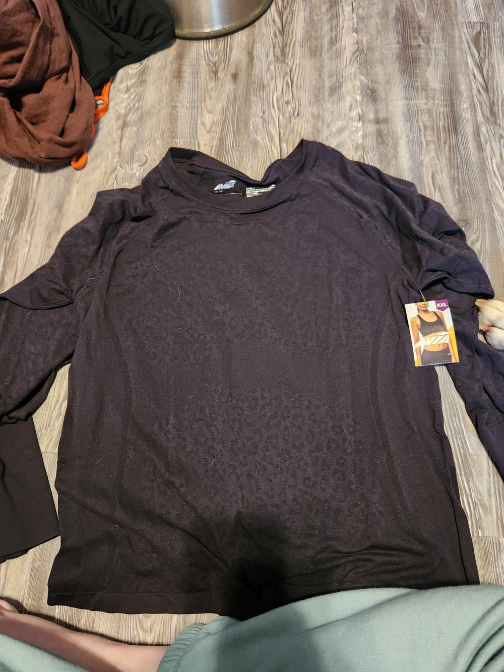 Avia Black Short-Sleeve Performance Tee